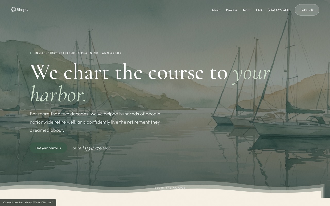Harbor direction