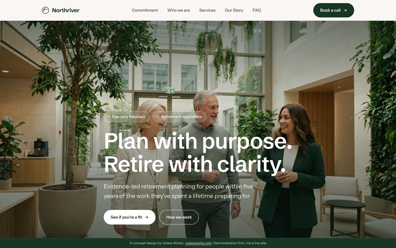 Northriver Wealth sample site