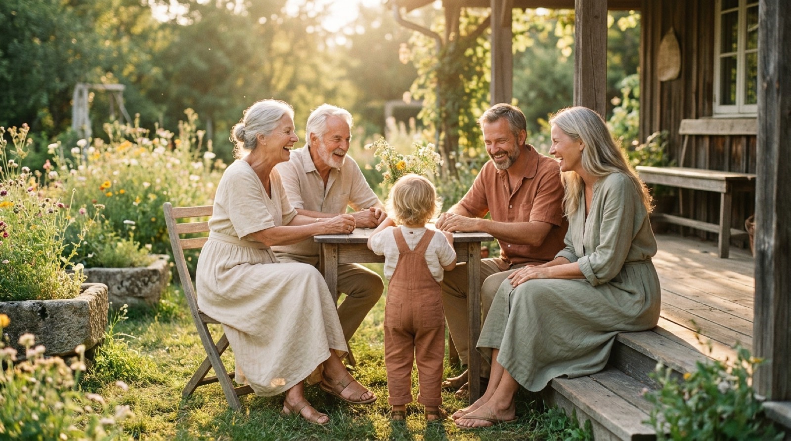 A warm, candid moment between people enjoying everyday life
